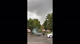 UK: Tornado Rips Through Midlothian, Scotland During Severe Weather