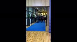 European Commission President received Ukrainian Prime Minister in the Berlaymont, Brussels, Belgium