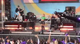 The Black Eyed Peas perform on Good Morning America TV show in New York, NY, USA