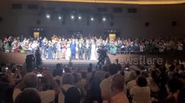 Standing ovation for the world premiere of