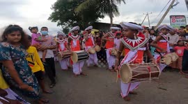 wow.. amazing dances  of village peoples, god temple perahera festival with many cultural dance