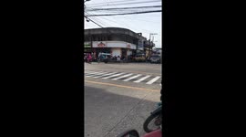 Another Philippines street scenario on a hot sunny weather. Less traffic still.
