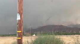 US: Fairview Fire Continues Raging In Hemet, California 6