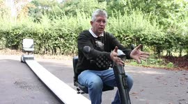 UK man invents world's longest ever mobility scooter measuring 6 meters