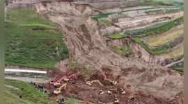 Massive landslide kills 1 in western China