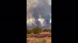 US: Fast-Moving Fairview Fire Burns Nearly 20,000 Acres In Southern California 5