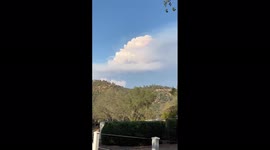 US: Mosquito Fire Continue To Burn In Northern California Sending Huge Smoke Into Sky 2