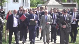 King Charles III last visit as The Duke of Cornwall to Poundbury.  Prince WIlliam will take over as the new Duke!