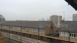 The City under the fog