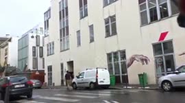 Demolition of Charlie Hebdo offices