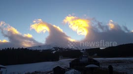 Breckenridge watches Kelvin-Helmholtz Cloud phenomena