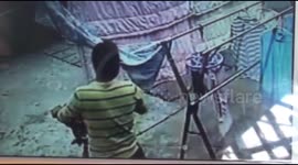 Alleged underwear thief caught on surveillance cameras