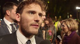 Sam Claflin Soundbites - The Hunger Games: Mockingjay Part 2 - UK Premiere