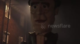 Huge effigy of Jeremy Clarkson paraded through UK town for Bonfire Night