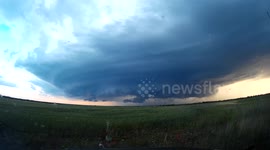Shelf Cloud Time Lapse