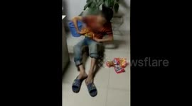 Alleged thief hides 20 packs of snacks in his jeans... gets caught