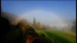 Rare Fog bow Captured in Lake District