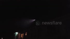 Missile test 'UFO' over California confuses bystanders