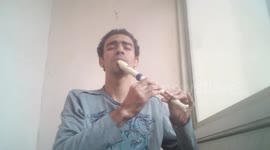 Man beatboxes Game of Thrones theme with recorder