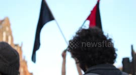 Black Block Anarchists in London