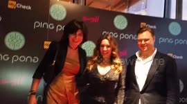 Kelly Brook attends Ping Pong restaurant launch and Christmas party