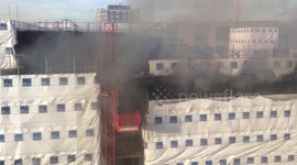 Fire on Old Street/Bunhill Row vid 3