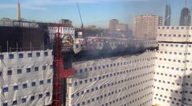 Fire on Old Street/Bunhill Row vid 6