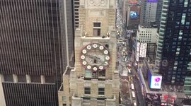 Time flies when your changing lightbulbs in Manhattan