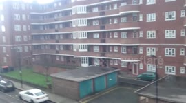 Rain in Hoxton as Abigail strikes