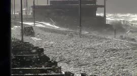 Sea foam causes chaos on Fylde coast