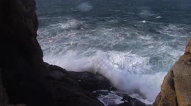 Storm Abigail in Cornwall