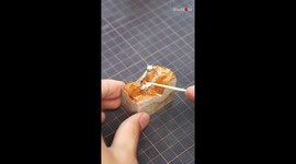 'Ring Trapped in a Viscous Sea' - Resin artist does his magic on an engagement ring