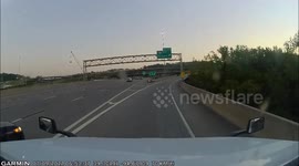 Was indeed faded when that car passed me, this was on Hwy 35 in Kansas City towards East St Louis