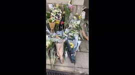 Hong Kong: Mourners Lay Flowers Outside British Consulate General After Death Of Queen Elizabeth II
