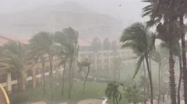 Hurricane Kay batters homes with wind and rain in Cabo San Lucas, Mexico