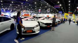 Walk around the Fast Auto Show 2022 in Bangkok, Thailand