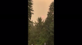 US: Smoke From Bolt Creek Fire Near Skykomish Covers Northwestern Washington