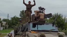 Australian Bushmaster armoured vehicles help Ukraine Defense Forces in Kharkiv