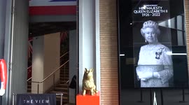 In Memoriam Her Majesty Queen Elizabeth II at The View from The Shard - London