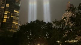 Rainbow colors appear in ‘Tribute In Light’ installation on 9/11 anniversary