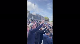 UK: Mourners Line Up On Roadside As Queen Elizabeth’s Coffin Taken To Edinburgh