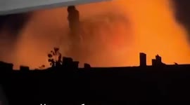 Scary explosion at Ukrainian power plant in Kharkiv