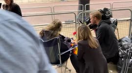 Royal superfans camp in The Mall ahead of the procession taking the Queen’s coffin to Westminster Hall