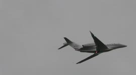 45th President of the United States Donald J. Trump takes off from Morristown Airport in Morristown, New Jersey en-route Dulles International Airport in Virginia on September 11, 2022
