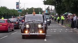 King Charles III and Queen Camilla return to London ahead of Queen's Coffin arrival