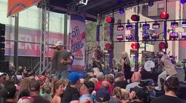 Walker Hayes performs live at NBC Today's Citi Summer Concert Series at Rockefeller Plaza.