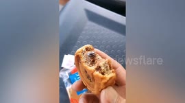 Man's teeth damaged after biting screw found inside Chinese pastry