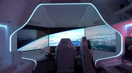 Gamer pays spends $30k building ultimate space ship themed man cave
