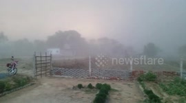 Hurricane Before Cyclone in sambalpur Odisha ,Cyclonic Storm , Natural Disaster