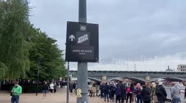 Queue stretches for miles as people line up for hours to see the Queen’s coffin
